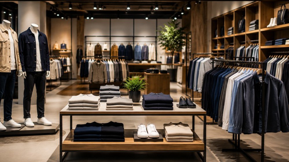 Clothing store pivot table example built with Smart Report Maker