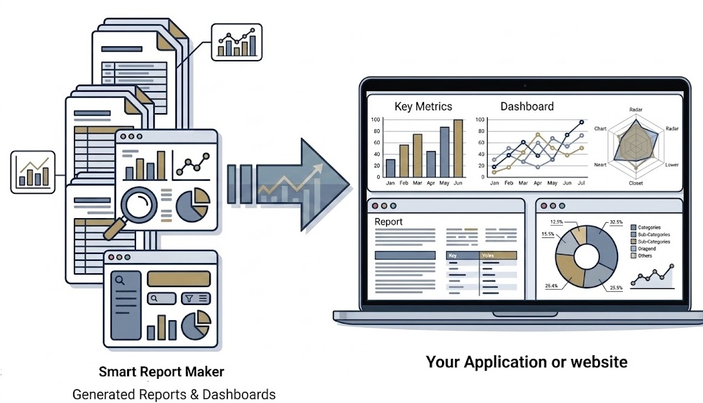 Embed Manager - embed PHP reports dashboards and analytics into applications and WordPress
