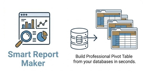 MySQL and MariaDB Pivot Tables - drag and drop pivot table builder