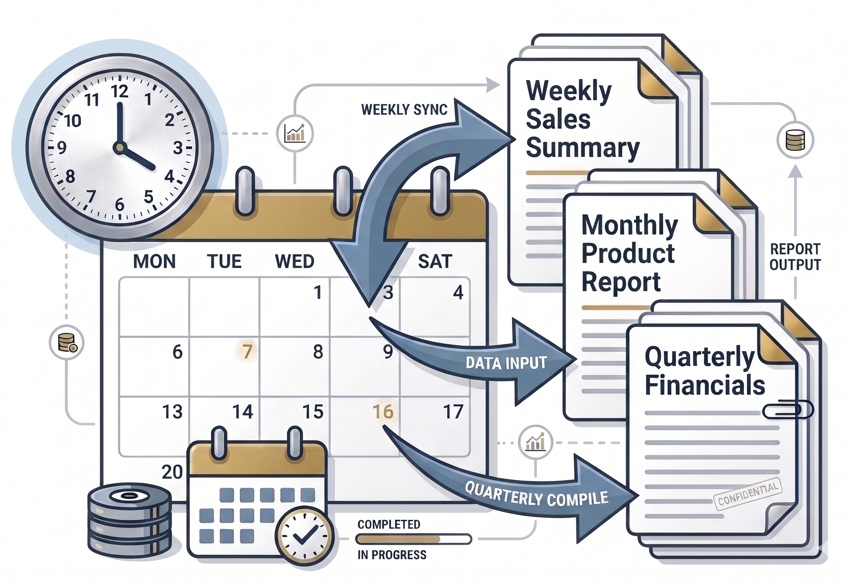 Scheduled Reports - automate MySQL report delivery via email daily weekly monthly