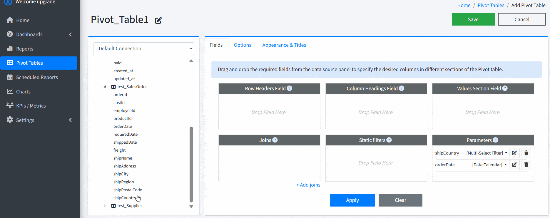 See the Smart Report Maker Pivot Table Editor in Action