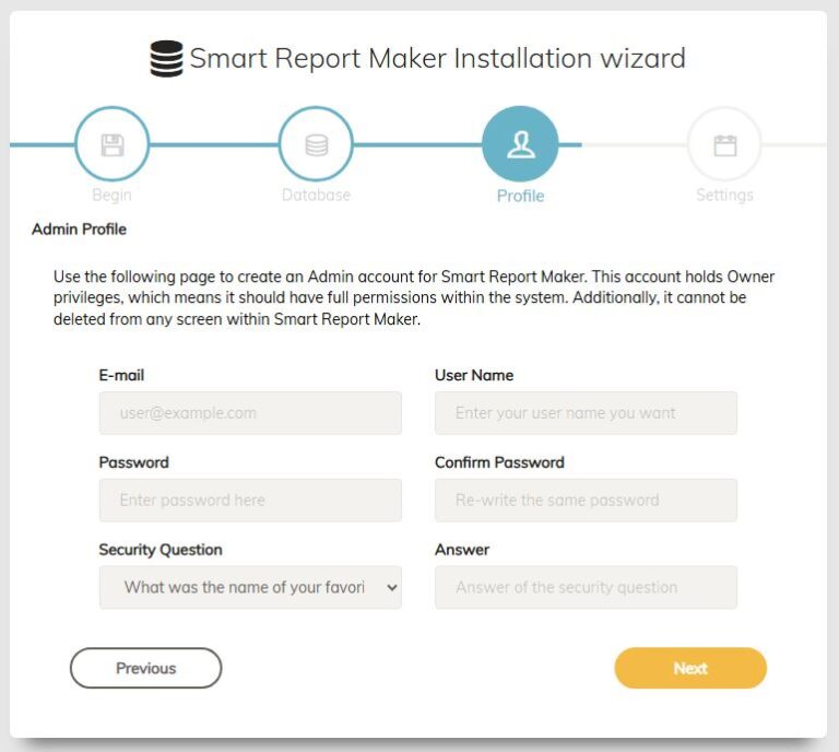 SRM Documentation | SRM Installation Wizard